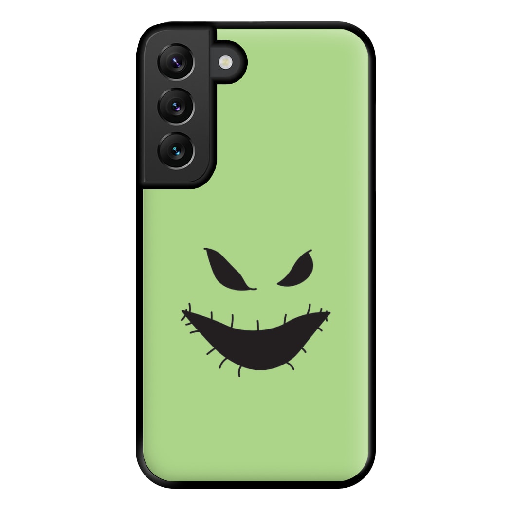 Green Face Phone Case for Galaxy S22 Plus