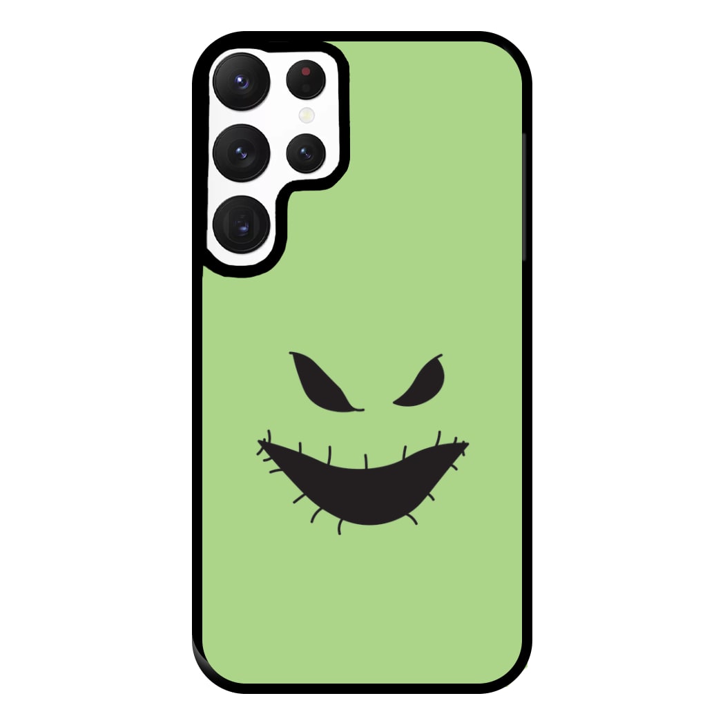 Green Face Phone Case for Galaxy S22 Ultra