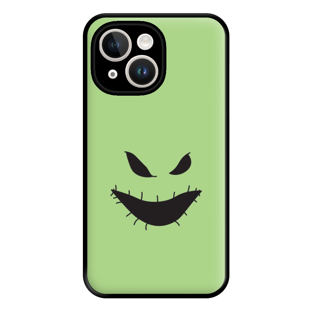 Green Face Phone Case for iPhone 14 Plus