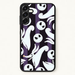 Skeleton Dog And Face Pattern Phone Case for Galaxy A57
