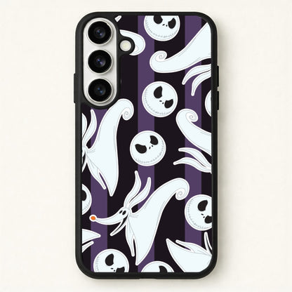Skeleton Dog And Face Pattern Phone Case for Galaxy S26