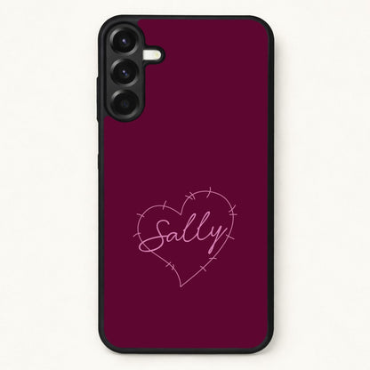 Stitched Heart Sally Phone Case for Galaxy A37