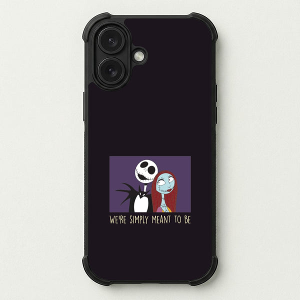 We're Simply Meant To Be Phone Case — Bumper case