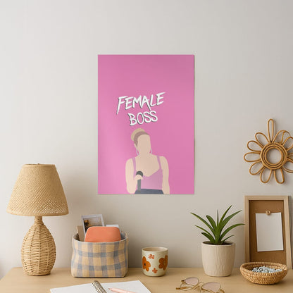 Female Boss - Art Print