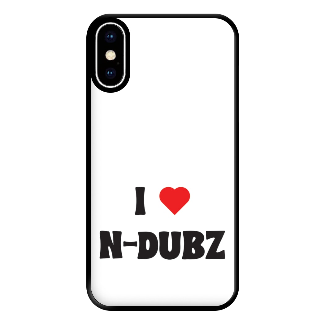 I Love Phone Case for iPhone XS Max