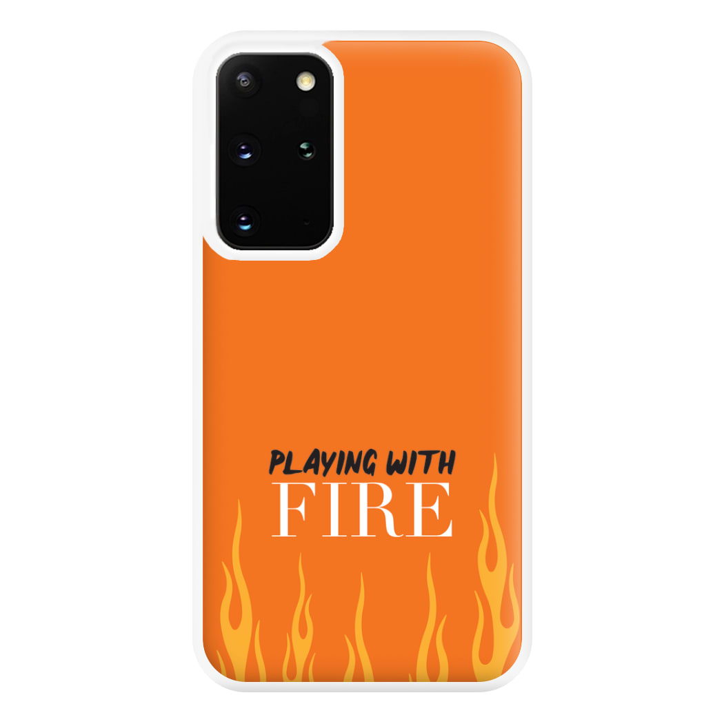 Playing With Fire - Phone Case for Galaxy S20 Plus