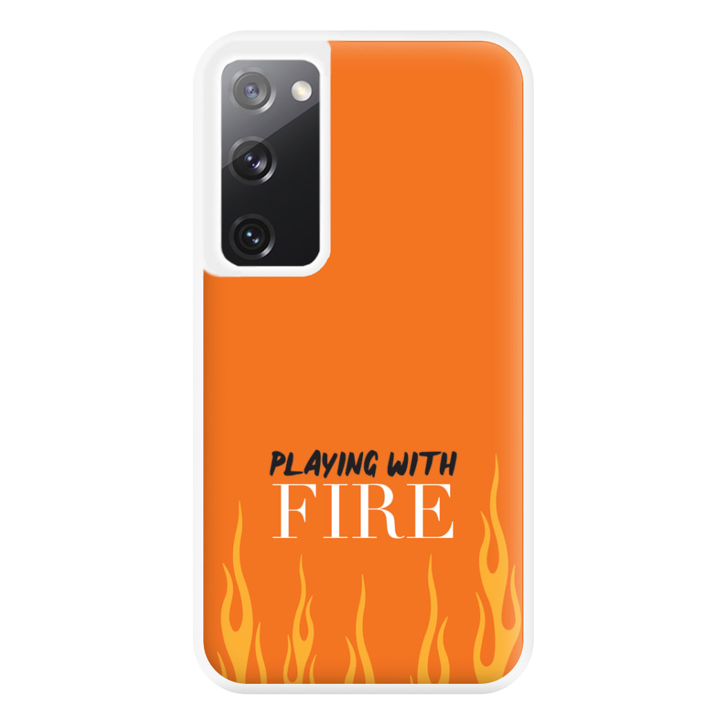 Playing With Fire - Phone Case for Galaxy S20FE