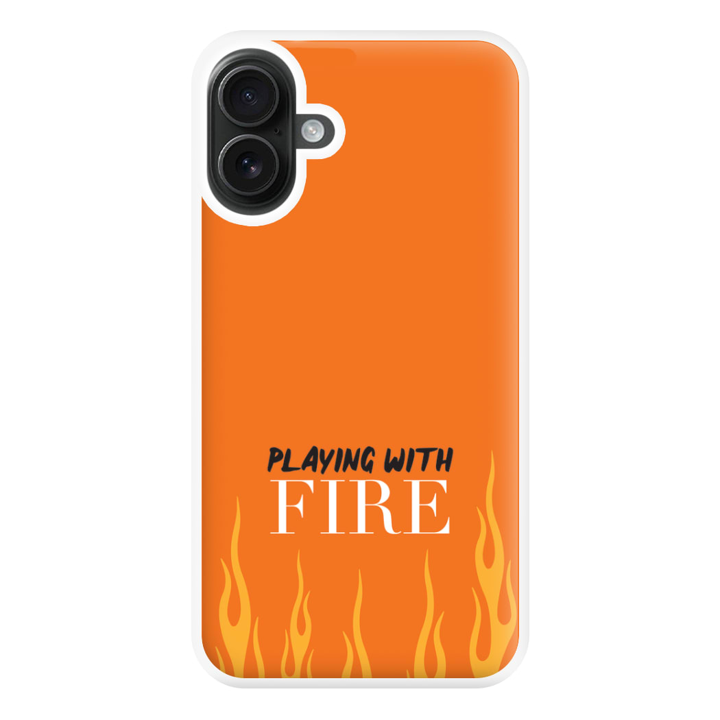 Playing With Fire - Phone Case for iPhone 16 Plus