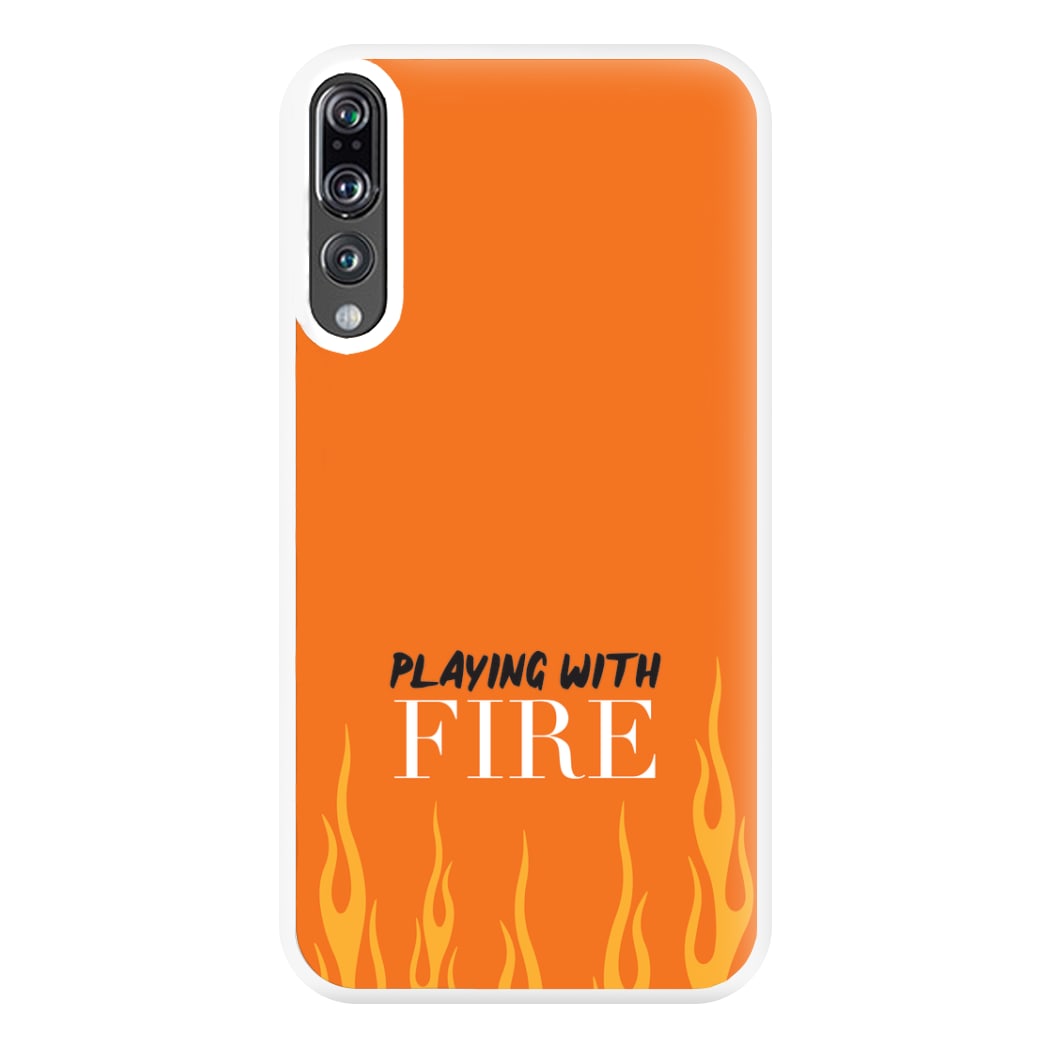 Playing With Fire - Phone Case for Huawei P20 Pro