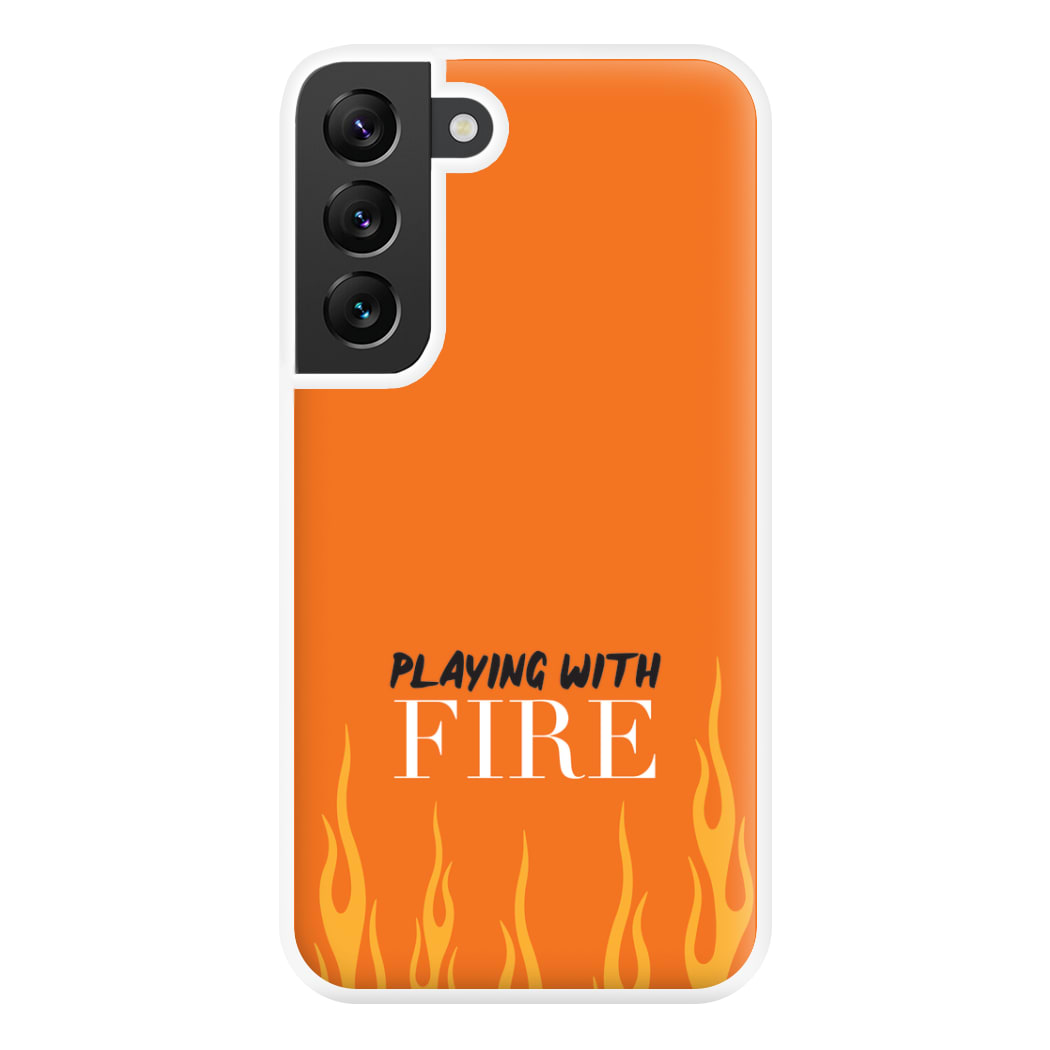 Playing With Fire - Phone Case for Galaxy S22 Plus