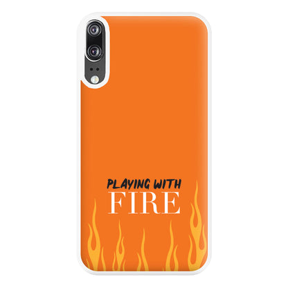 Playing With Fire - Phone Case for Huawei P20