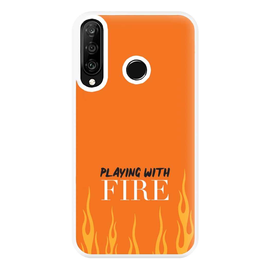 Playing With Fire - Phone Case for Huawei P30 Lite