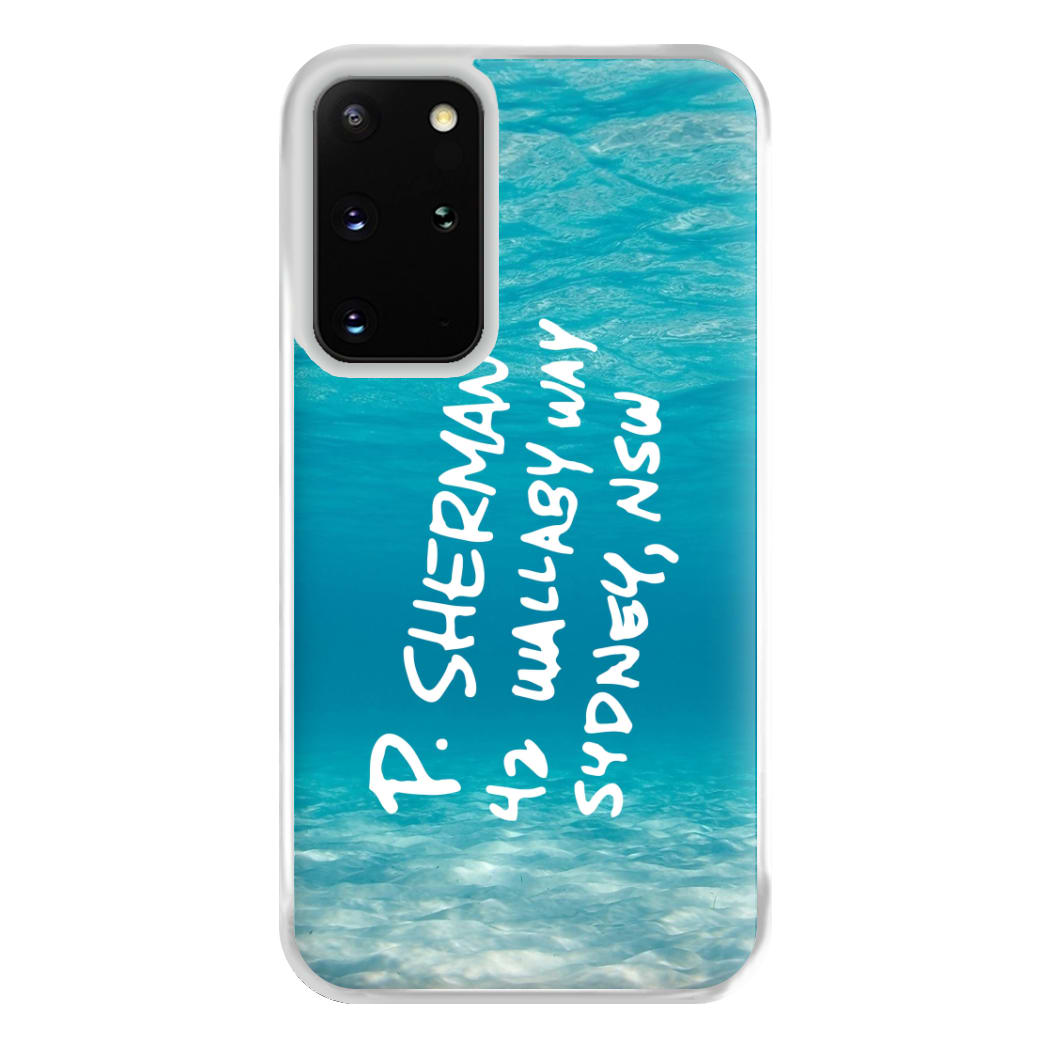 P.Sherman, 42 Wallaby Way ,Sydney Phone Case for Galaxy S20 Plus