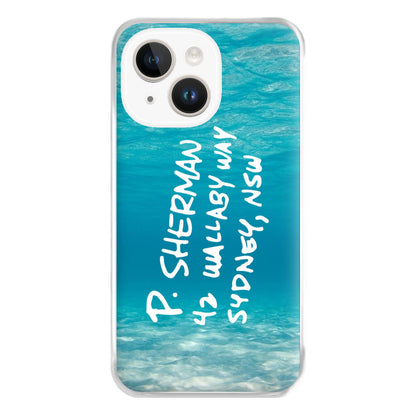 P.Sherman, 42 Wallaby Way ,Sydney Phone Case for iPhone 14 Plus