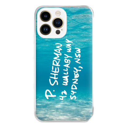 P.Sherman, 42 Wallaby Way ,Sydney Phone Case for iPhone 14 Pro Max