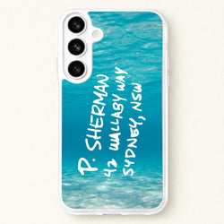 P.Sherman, 42 Wallaby Way ,Sydney Phone Case for Galaxy S26