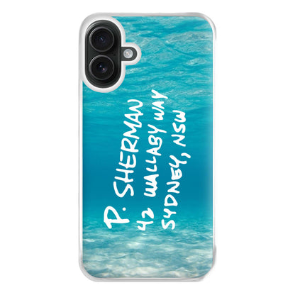 P.Sherman, 42 Wallaby Way ,Sydney Phone Case for iPhone 16 Plus