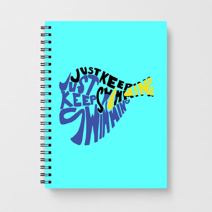 Just Keep Swimming - Finding Dory Disney Notebook - Fun Cases