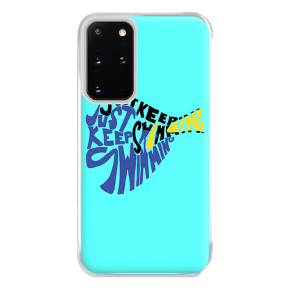 Just Keep Swimming - Finding Dory Fairytale Phone Case for Galaxy S20 Plus