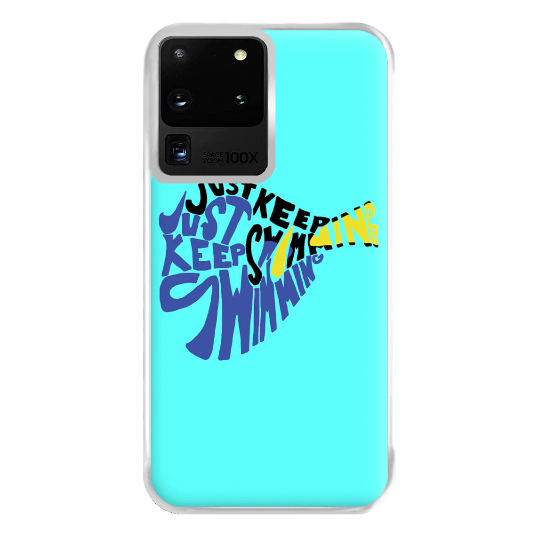 Just Keep Swimming - Finding Dory Fairytale Phone Case for Galaxy S20 Ultra