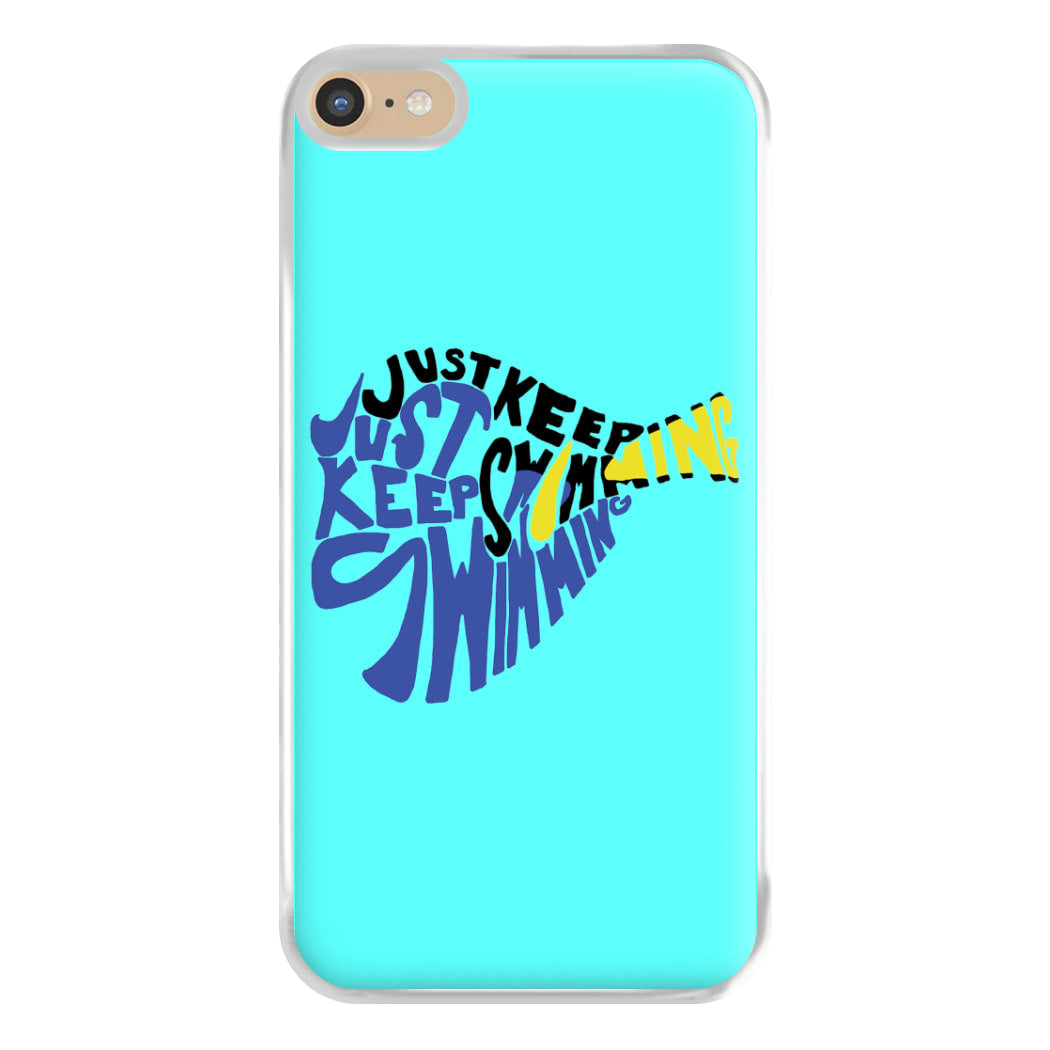 Just Keep Swimming - Finding Dory Fairytale Phone Case for iPhone 6 Plus / 7 Plus / 8 Plus