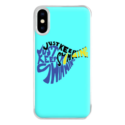 Just Keep Swimming - Finding Dory Fairytale Phone Case for iPhone XS Max