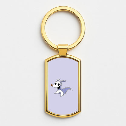 Zero - TNBC Gold Keyring