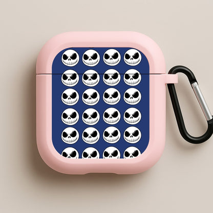 Skellington Pattern - TNBC Pink AirPods Case