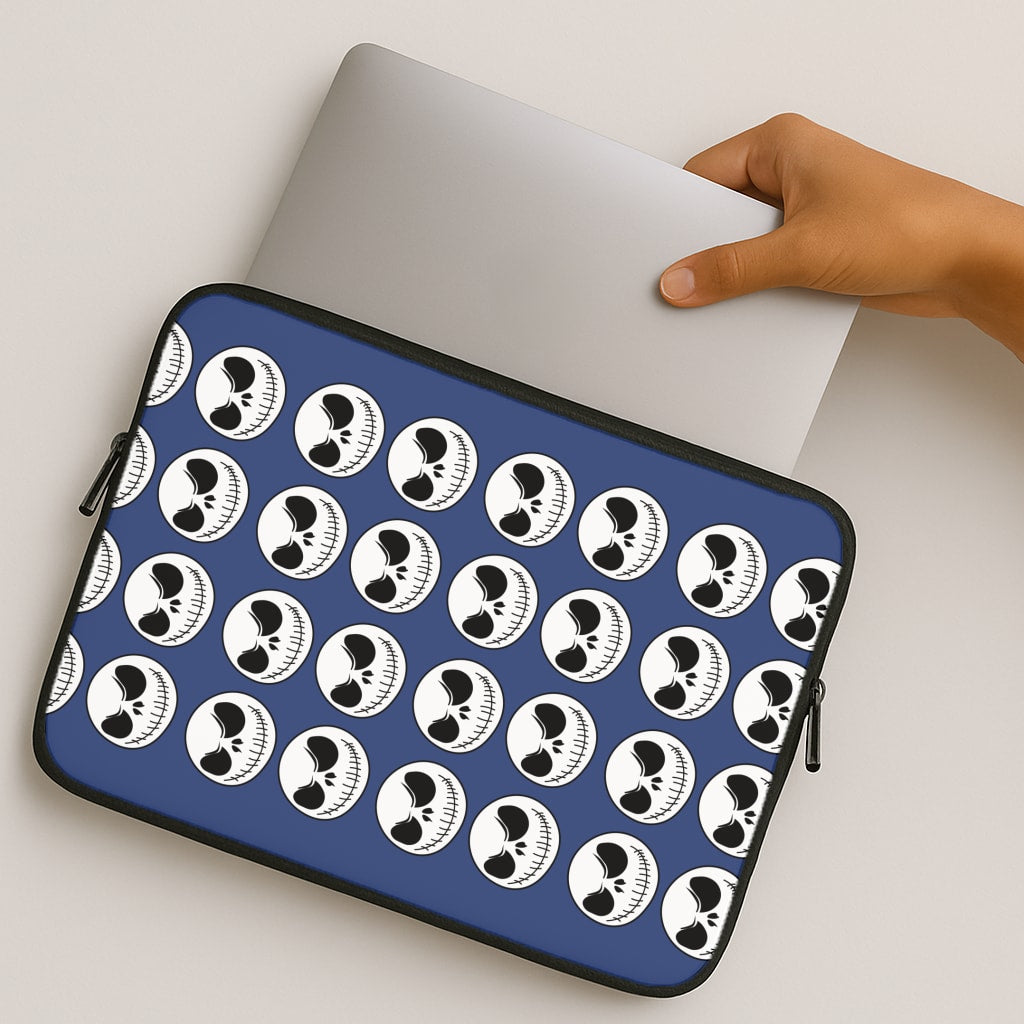 Skellington Pattern - TNBC Laptop Sleeve