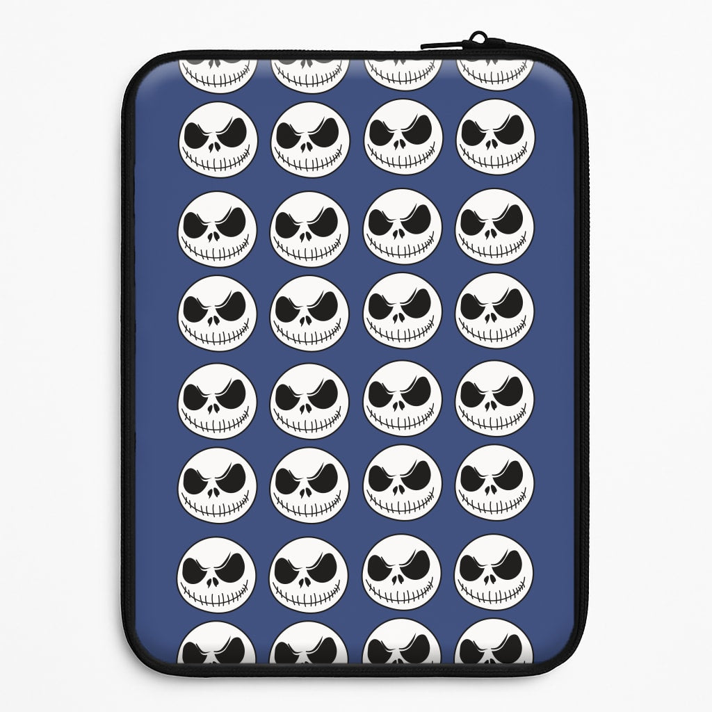 Skellington Pattern - TNBC Laptop Sleeve