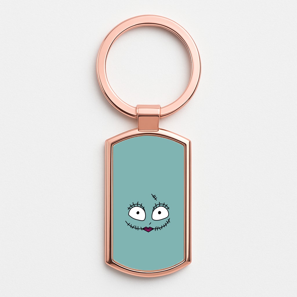 Sally Face - TNBC Rose Gold Keyring