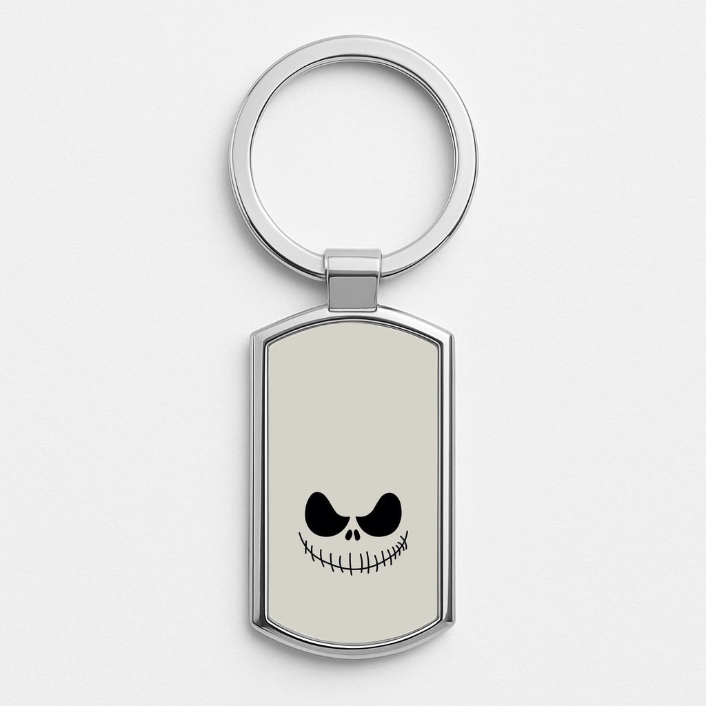 Jack Face - TNBC Silver Keyring