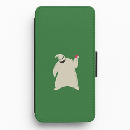 Oogie Boogie Green - TNBC Flip / Wallet Phone Case