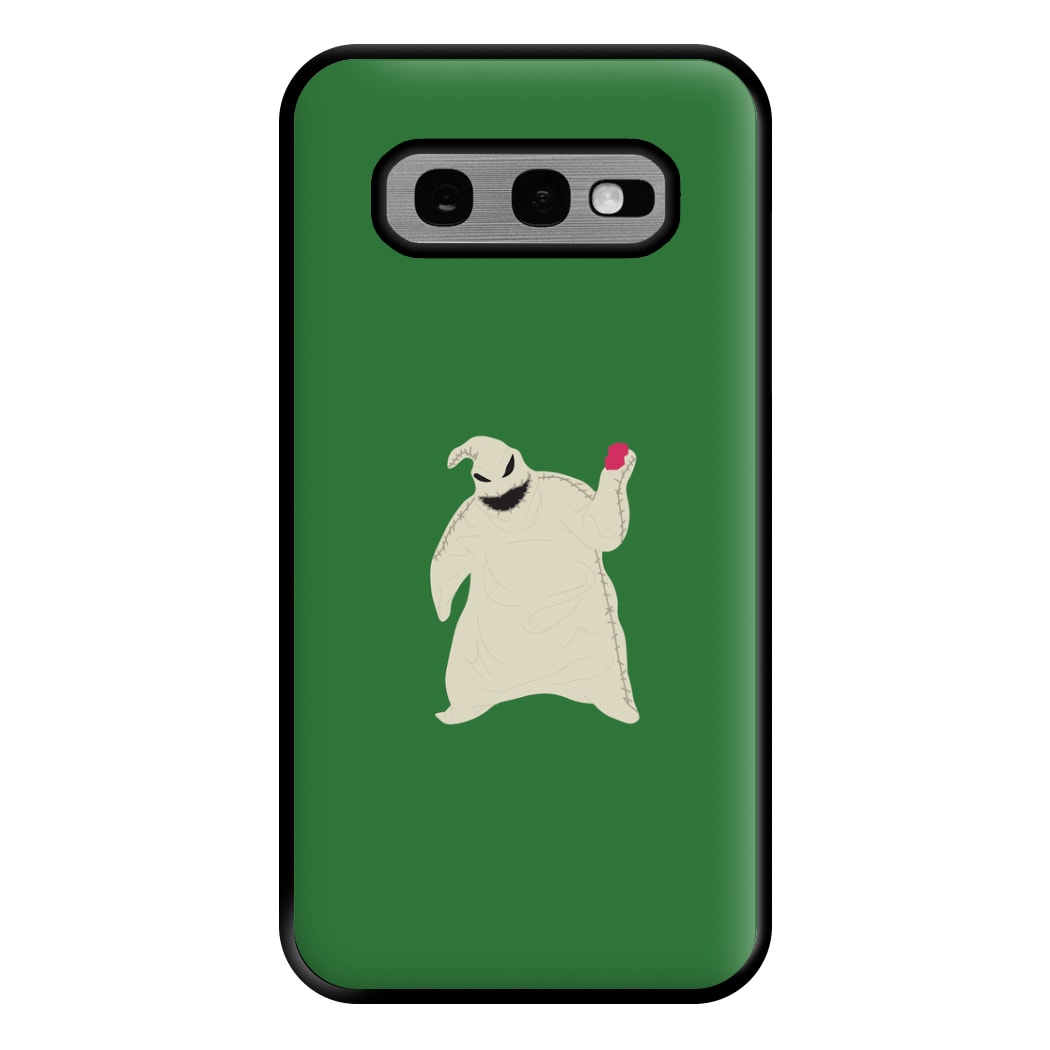 Oogie Boogie Green - TNBC Phone Case for Galaxy S10e