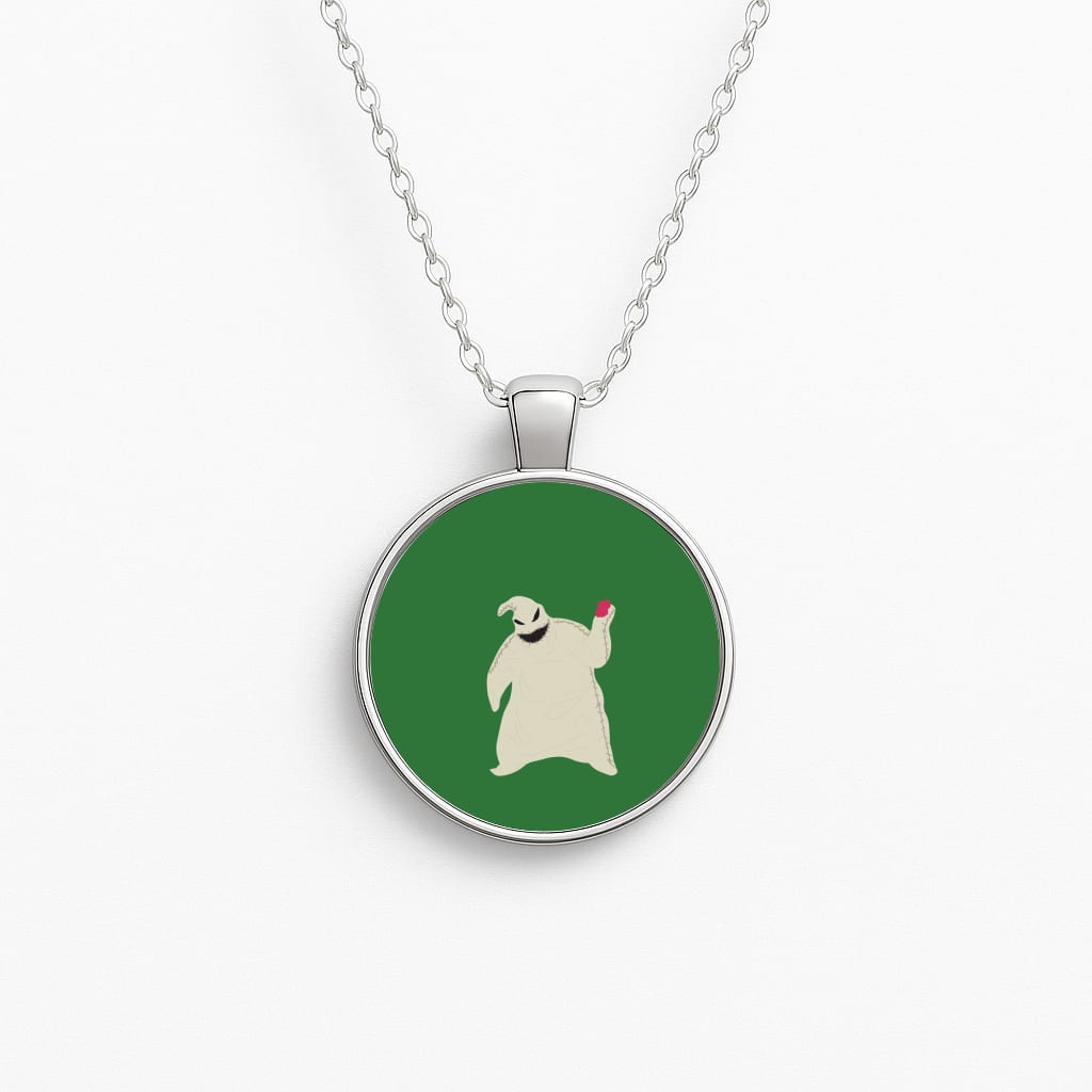Oogie Boogie Green - TNBC Necklace