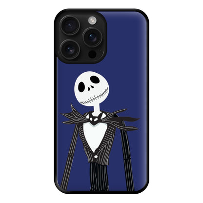 Jack Skellington Blue - TNBC Phone Case for iPhone 16 Pro Max