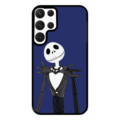 Jack Skellington Blue - TNBC Phone Case for Galaxy S22 Ultra