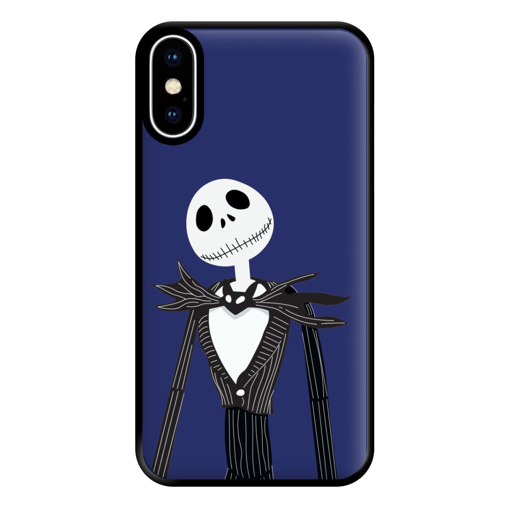 Jack Skellington Blue - TNBC Phone Case for iPhone XS Max