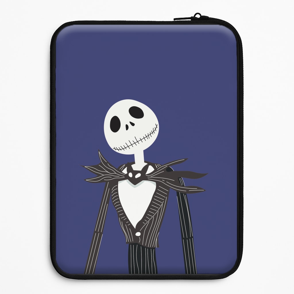Jack Skellington Blue - TNBC Laptop Sleeve