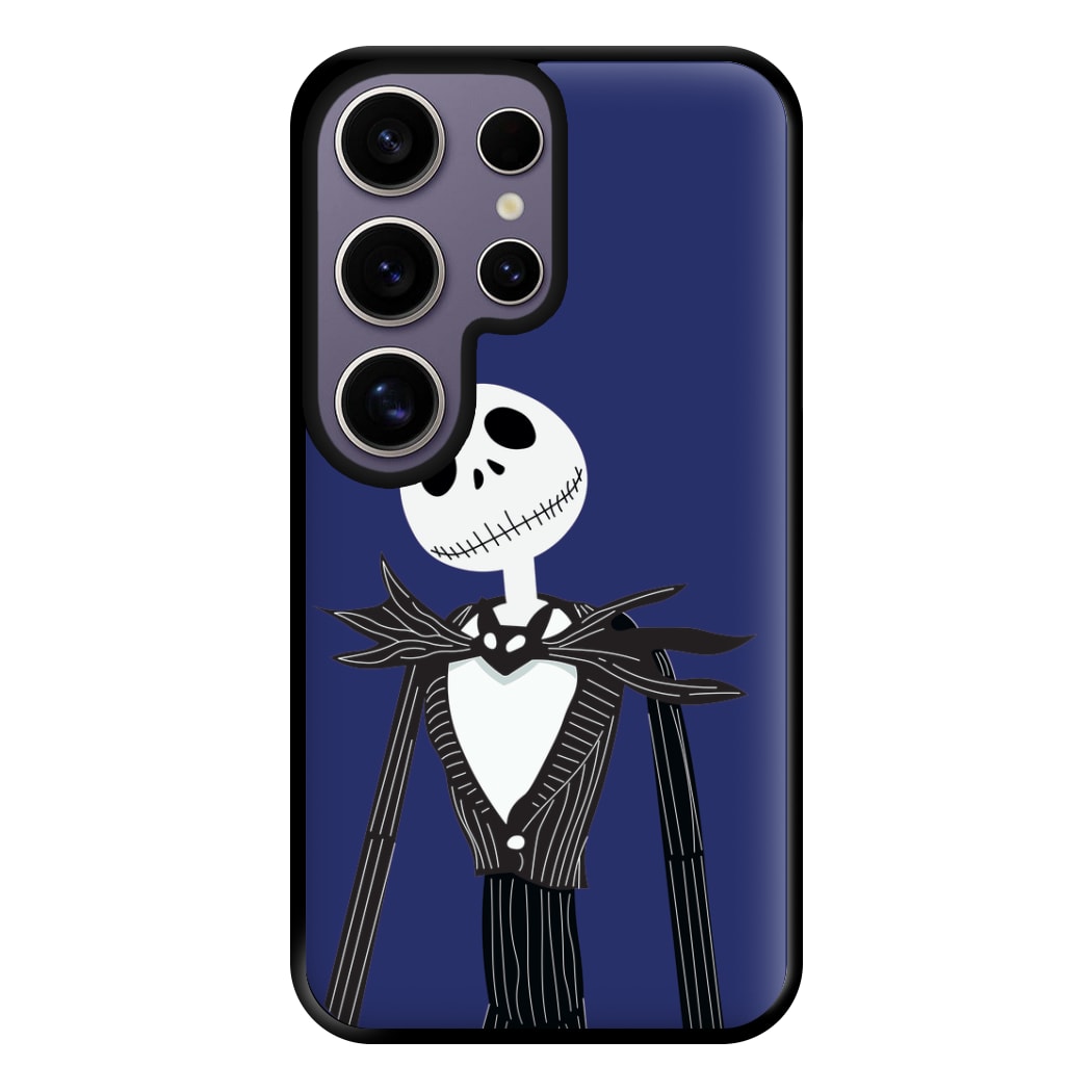 Jack Skellington Blue - TNBC Phone Case for Galaxy S25 Ultra