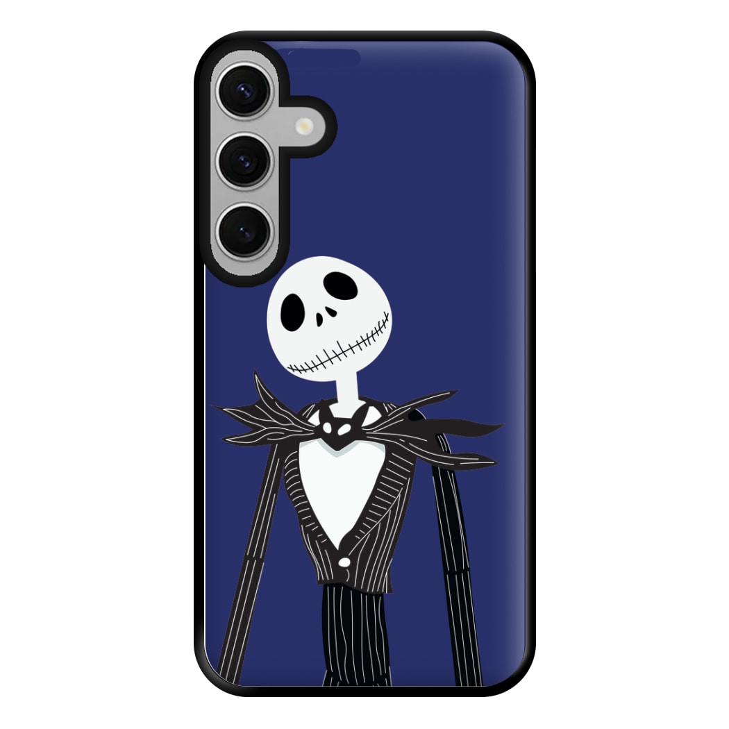 Jack Skellington Blue - TNBC Phone Case for Galaxy S24FE