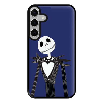 Jack Skellington Blue - TNBC Phone Case for Galaxy S24FE