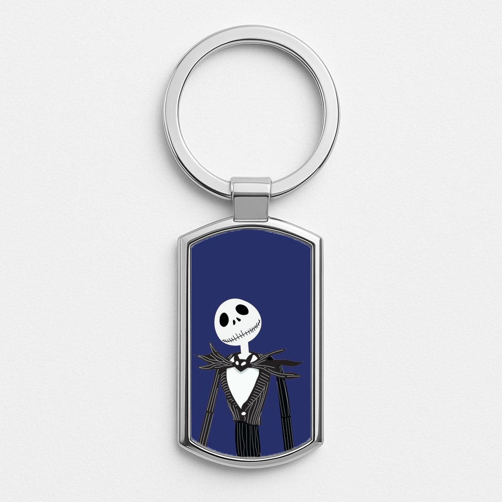 Jack Skellington Blue - TNBC Luxury Keyring