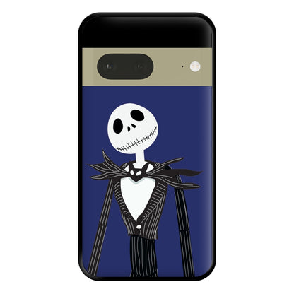 Jack Skellington Blue - TNBC Phone Case for Google Pixel 7a