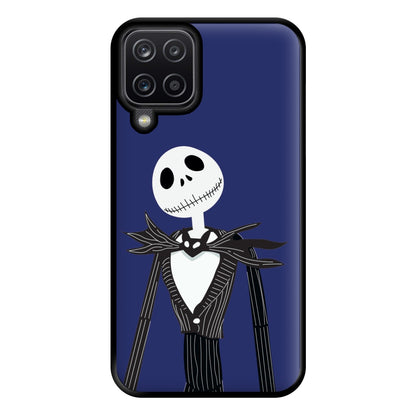 Jack Skellington Blue - TNBC Phone Case for Galaxy A12