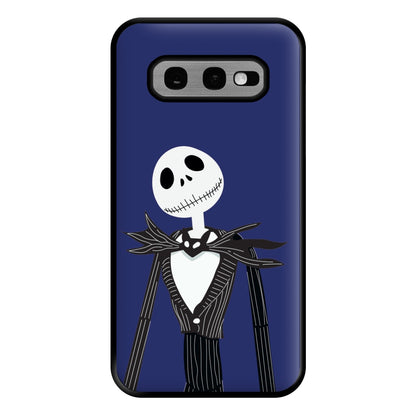 Jack Skellington Blue - TNBC Phone Case for Galaxy S10e