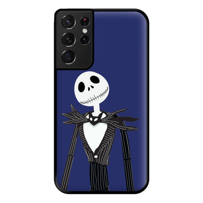 Jack Skellington Blue - TNBC Phone Case for Galaxy S21 Ultra