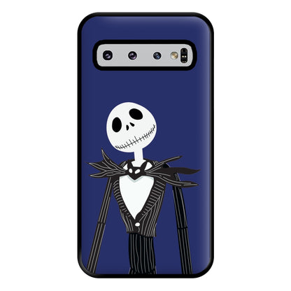 Jack Skellington Blue - TNBC Phone Case for Galaxy S10 Plus