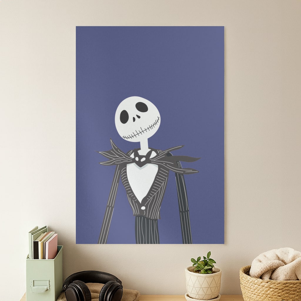 Jack Skellington Blue - TNBC Poster