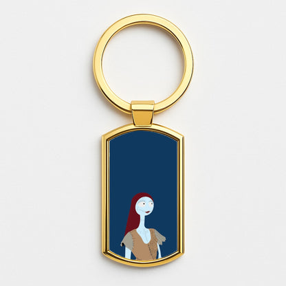 Sally Body - TNBC Gold Keyring